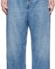Bottega Veneta Bottega Veneta Blue Vintage Indigo Cargo Denim Jeans - 1