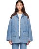 Bottega Veneta Bottega Veneta Blue Vintage Indigo Denim Jacket - 1