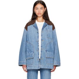 Bottega Veneta Bottega Veneta Blue Vintage Indigo Denim Jacket