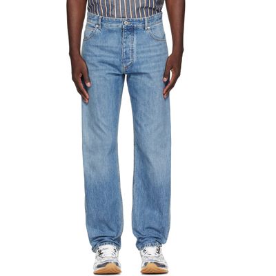 Bottega Veneta Bottega Veneta Blue Washed Denim Jeans