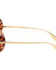 Bottega Veneta Bottega Veneta Brown & Gold Classic Aviator Sunglasses - 3