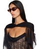 Bottega Veneta Bottega Veneta Brown Curvy Sunglasses - 4