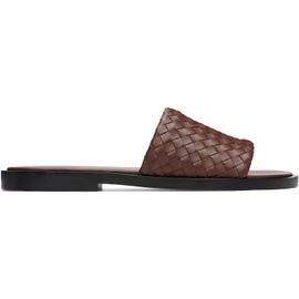 Bottega Veneta Bottega Veneta Brown Elio Sandals