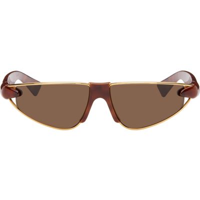 Bottega Veneta Bottega Veneta Brown Icons Cat Eye Sunglasses