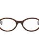 Bottega Veneta Bottega Veneta Brown Oval Glasses - 1