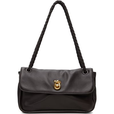 Bottega Veneta Bottega Veneta Brown Soft Crossbody Bag