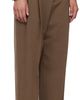 Bottega Veneta Bottega Veneta Brown Wool Straight Trousers - 2
