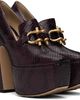 Bottega Veneta Bottega Veneta Burgundy Mostra Pumps - 4