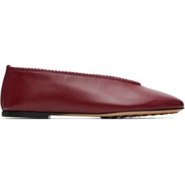 Bottega Veneta Bottega Veneta Burgundy Rosa Ballerina Flats