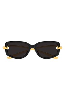 Bottega Veneta Bottega Veneta BV1440SA Rectangle Sunglasses