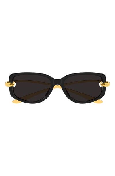 Bottega Veneta Bottega Veneta BV1440SA Rectangle Sunglasses