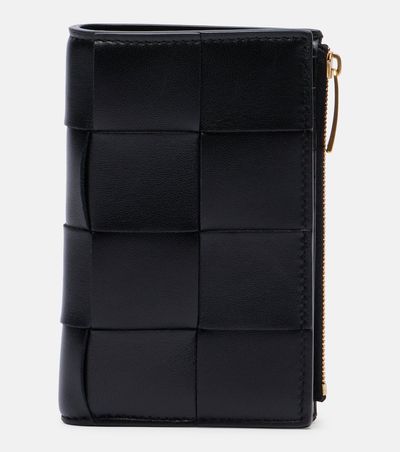 Bottega Veneta Bottega Veneta Cassette Medium leather bifold wallet
