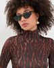 Bottega Veneta Bottega Veneta Cateye Sunglasses Havana-Havana-Grey One - 3