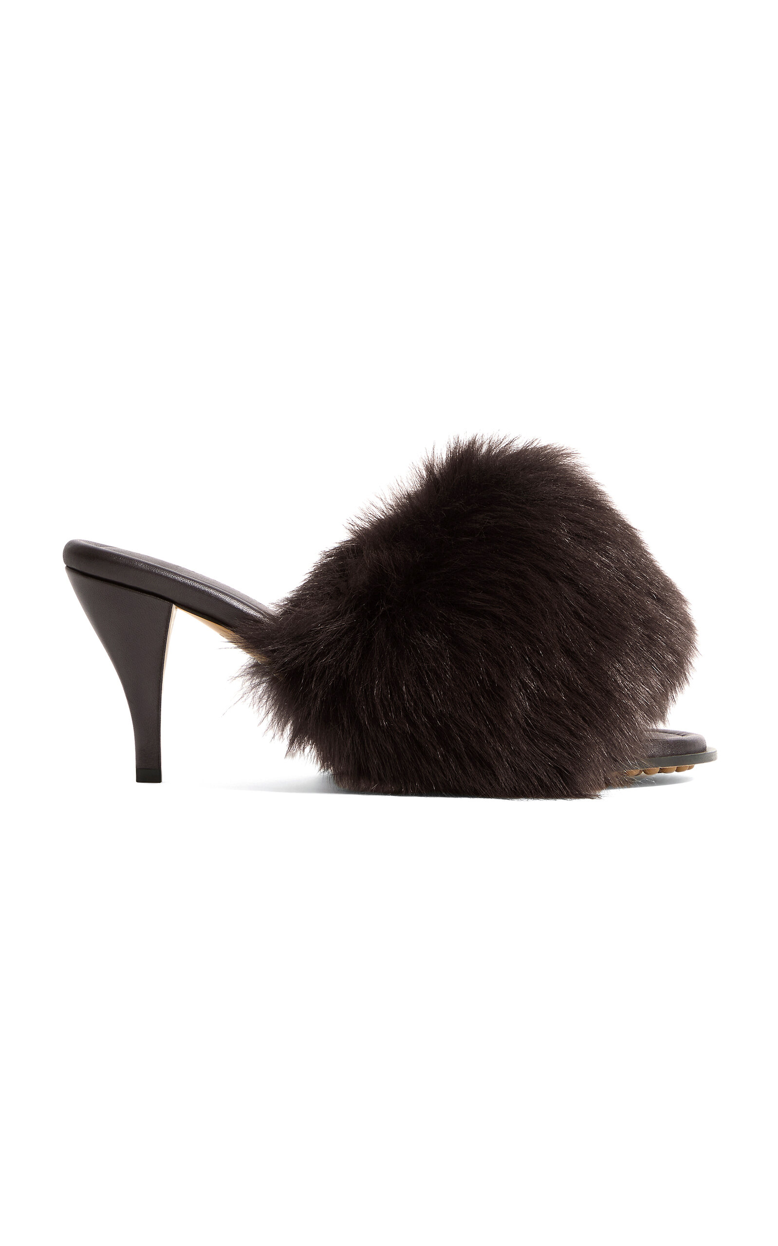 Bottega Veneta Bottega Veneta Cherry Shearling Mules