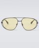 Bottega Veneta Bottega Veneta Classic aviator sunglasses - 1
