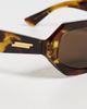 Bottega Veneta Bottega Veneta Classic Oval Sunglasses Brown-Brown-Brown One - 5