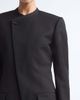 Bottega Veneta Bottega Veneta Collarless Wool Poudre Jacket - 5