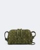 Bottega Veneta Bottega Veneta Concert Intrecciato Mini suede crossbody bag - 1