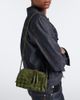 Bottega Veneta Bottega Veneta Concert Intrecciato Mini suede crossbody bag - 2