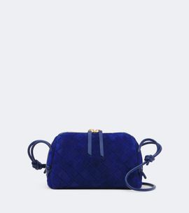 Bottega Veneta Bottega Veneta Concert Intrecciato suede crossbody bag