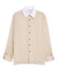Bottega Veneta Bottega Veneta Contrast Collar Stripe Button-Up Shirt - 2