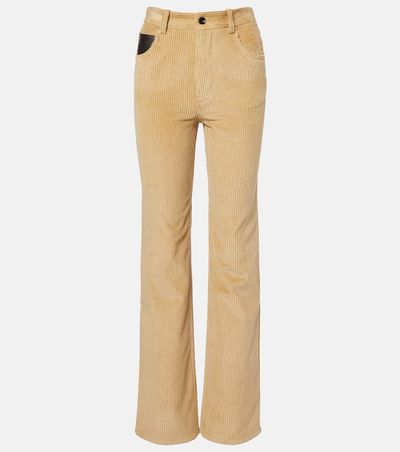 Bottega Veneta Bottega Veneta Cotton corduroy flared pants
