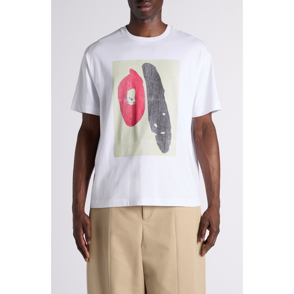 Bottega Veneta Bottega Veneta Cotton Jersey Graphic T-Shirt