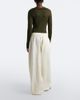 Bottega Veneta Bottega Veneta Cotton toile wide-leg pants - 6