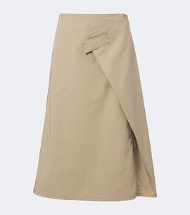 Bottega Veneta Bottega Veneta Cotton wrap skirt