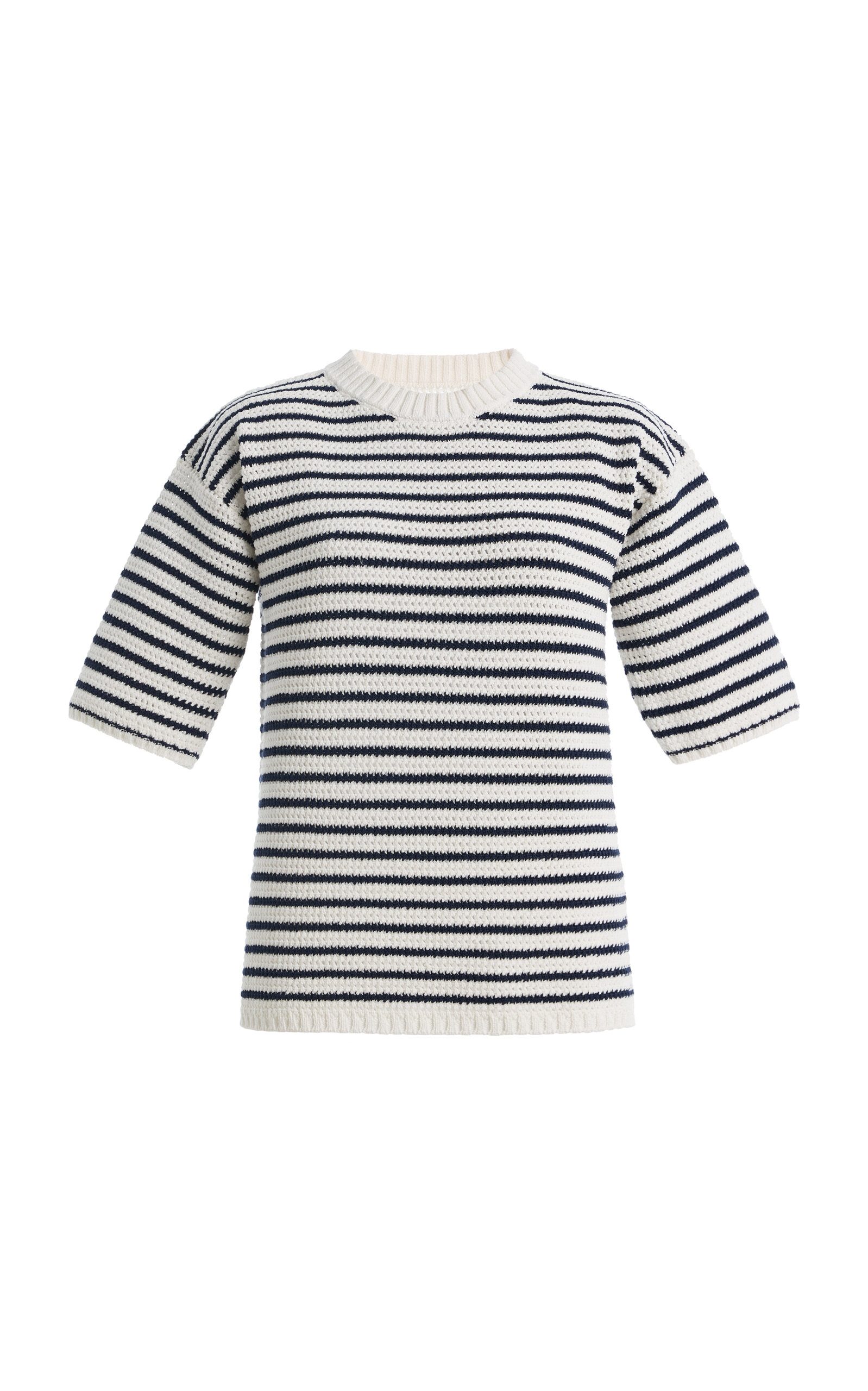 Bottega Veneta Bottega Veneta Crocheted Cotton TShirt