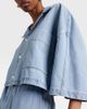 Bottega Veneta Bottega Veneta Cropped cotton denim shirt - 5