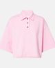 Bottega Veneta Bottega Veneta Cropped cotton polo shirt - 1