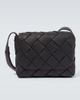 Bottega Veneta Bottega Veneta Diago Intreccio leather crossbody bag - 1