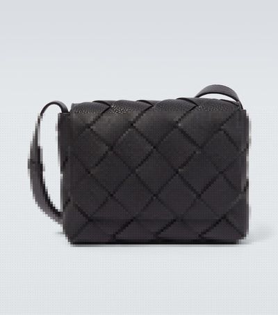 Bottega Veneta Bottega Veneta Diago Intreccio leather crossbody bag