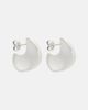 Bottega Veneta Bottega Veneta Disc Small sterling silver earrings - 1