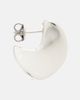 Bottega Veneta Bottega Veneta Disc Small sterling silver earrings - 2