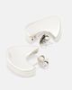 Bottega Veneta Bottega Veneta Disc Small sterling silver earrings - 4