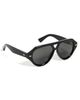 Bottega Veneta Bottega Veneta Dizzy Aviator Sunglasses Black-Black-Grey One - 1
