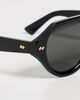 Bottega Veneta Bottega Veneta Dizzy Aviator Sunglasses Black-Black-Grey One - 5