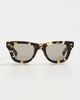 Bottega Veneta Bottega Veneta Dizzy Squared Sunglasses Havana-Havana-Brown One - 2