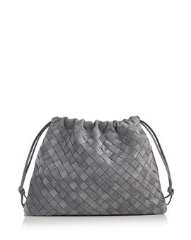 Bottega Veneta Bottega Veneta Dustbag Intrecciato Suede Shoulder Bag