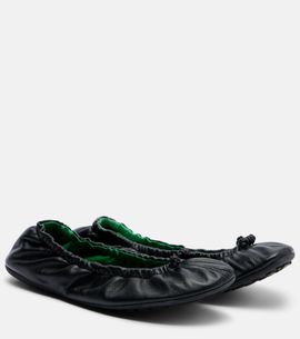 Bottega Veneta Bottega Veneta Fantasmina Knot leather ballet flats