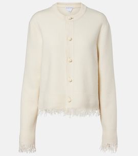 Bottega Veneta Bottega Veneta Fringed wool cardigan