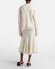 Bottega Veneta Bottega Veneta Fringed wool midi skirt - 6