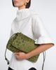 Bottega Veneta Bottega Veneta Giorno Intrecciato suede crossbody bag - 2