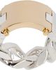 Bottega Veneta Bottega Veneta Gold & Silver Curb Chain Ring - 1