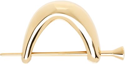 Bottega Veneta Bottega Veneta Gold Ellipse Hair Pin