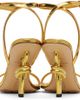 Bottega Veneta Bottega Veneta Gold Knot Sandals - 2