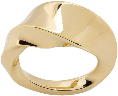 Bottega Veneta Bottega Veneta Gold Twist Ring