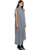 Bottega Veneta Bottega Veneta Gray Crepe Viscose Jersey Maxi Dress - 2
